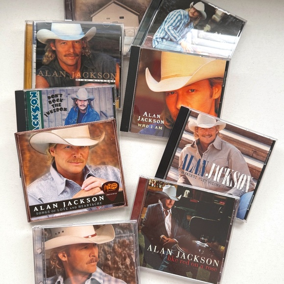 Vintage Other - Alan Jackson CD Collection, Lot of 9 CD's